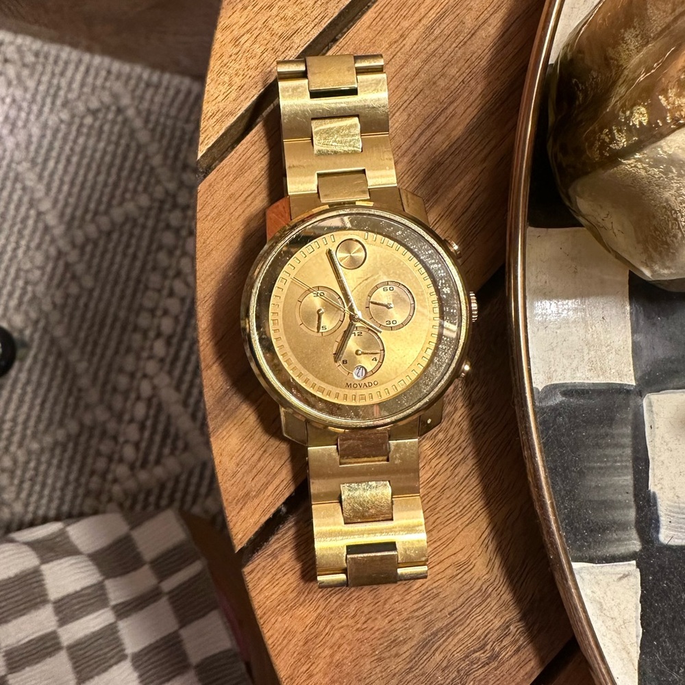 Movado Gold Men's Watch